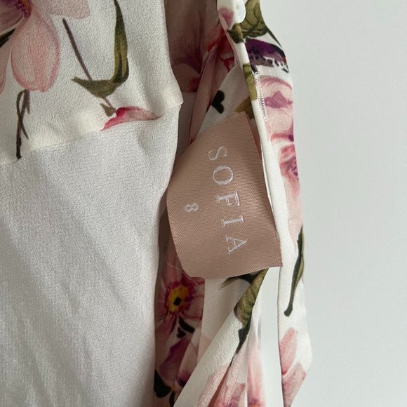 Sofia The Label Forever Slip Dress White Magnolia - Picture 8 of 8